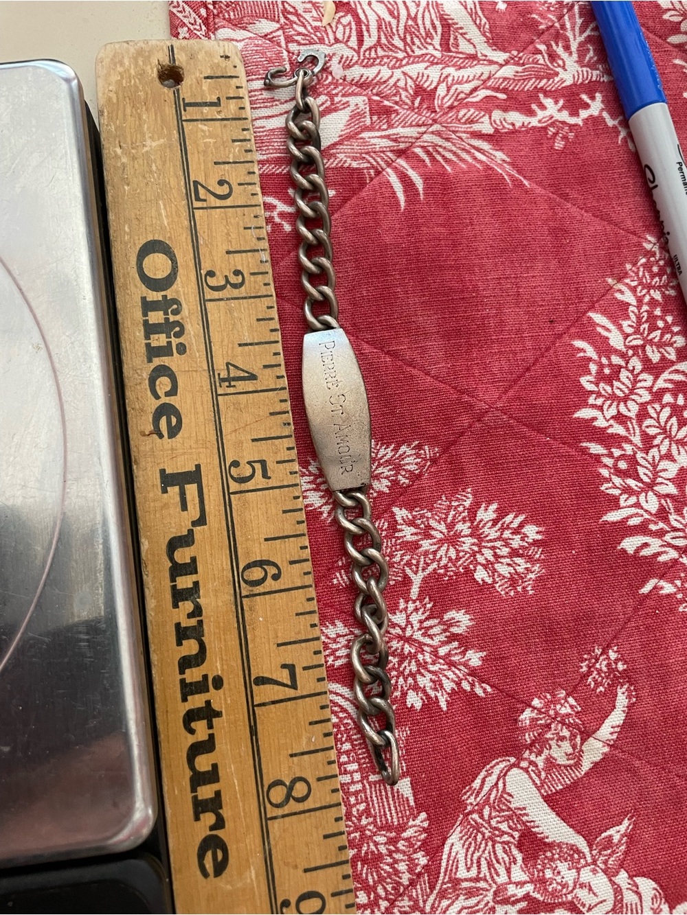 Sterling men’s silver bracelet